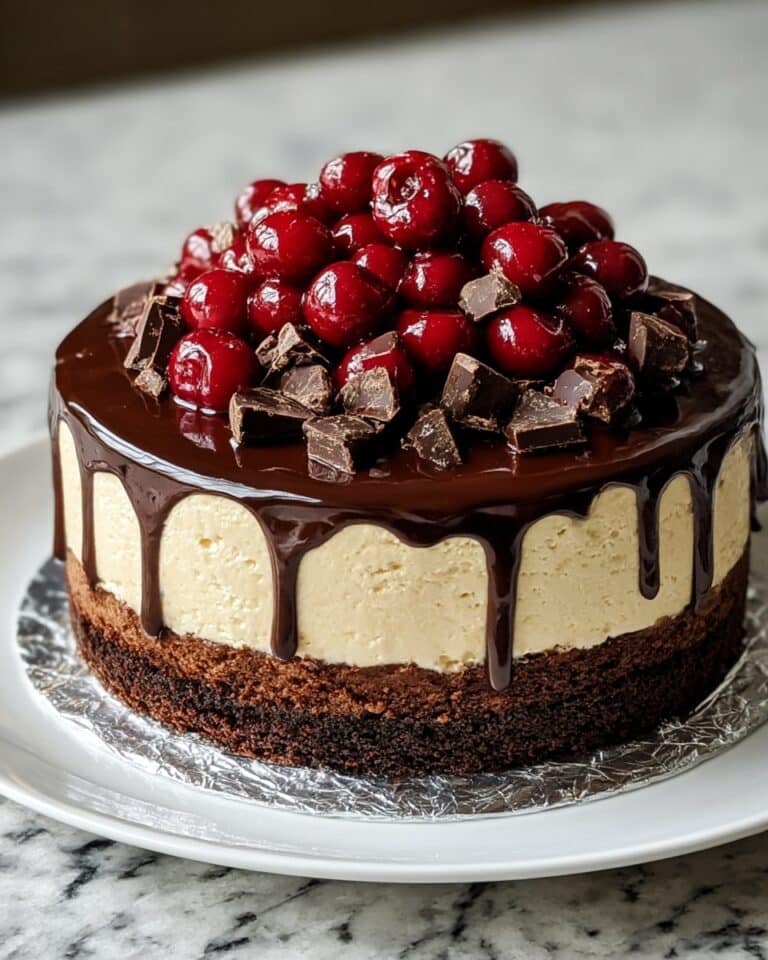Decadent Black Forest Cheesecake Recipe