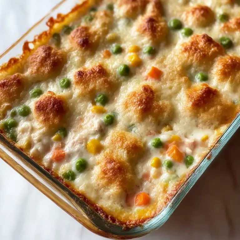 Savory Chicken Cobbler Recipe