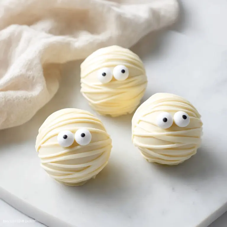 Mummy Oreo Balls Recipe