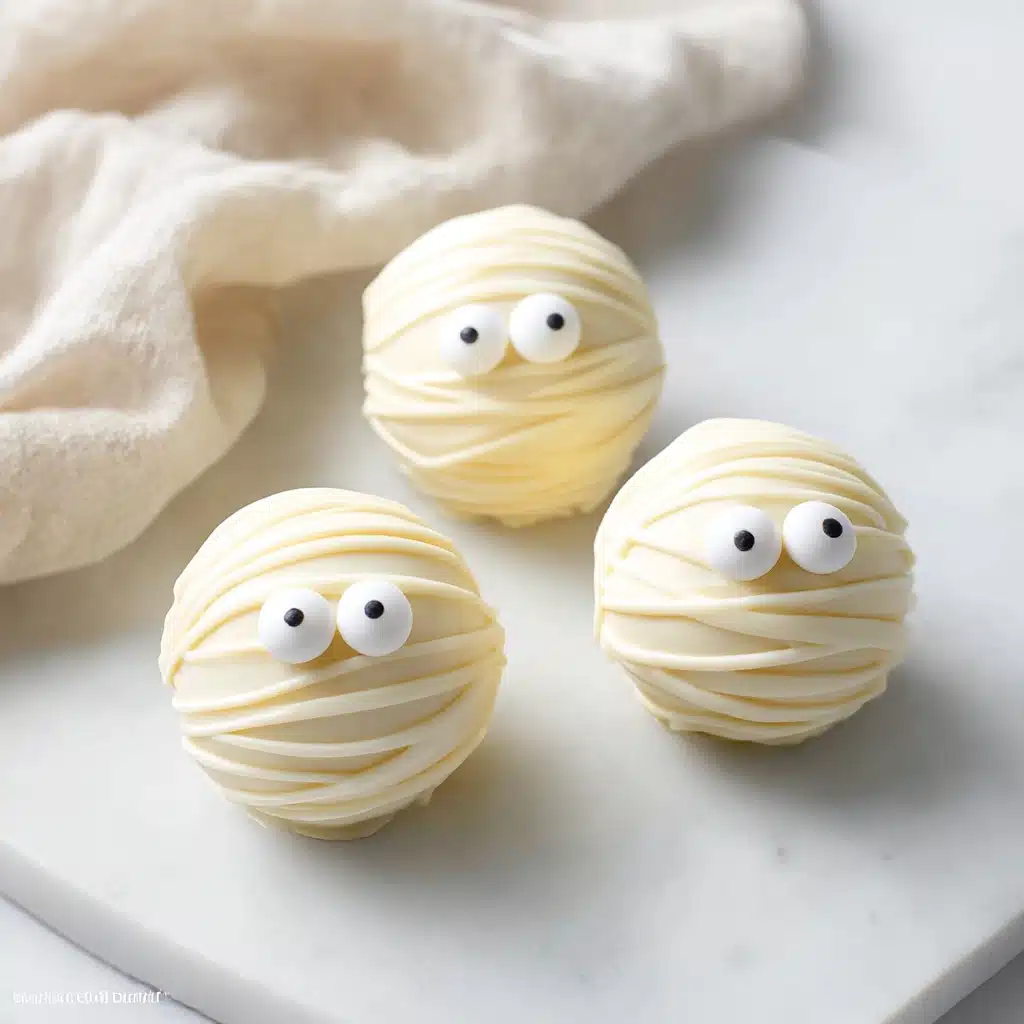 Mummy Oreo Balls Recipe - Recipe Image