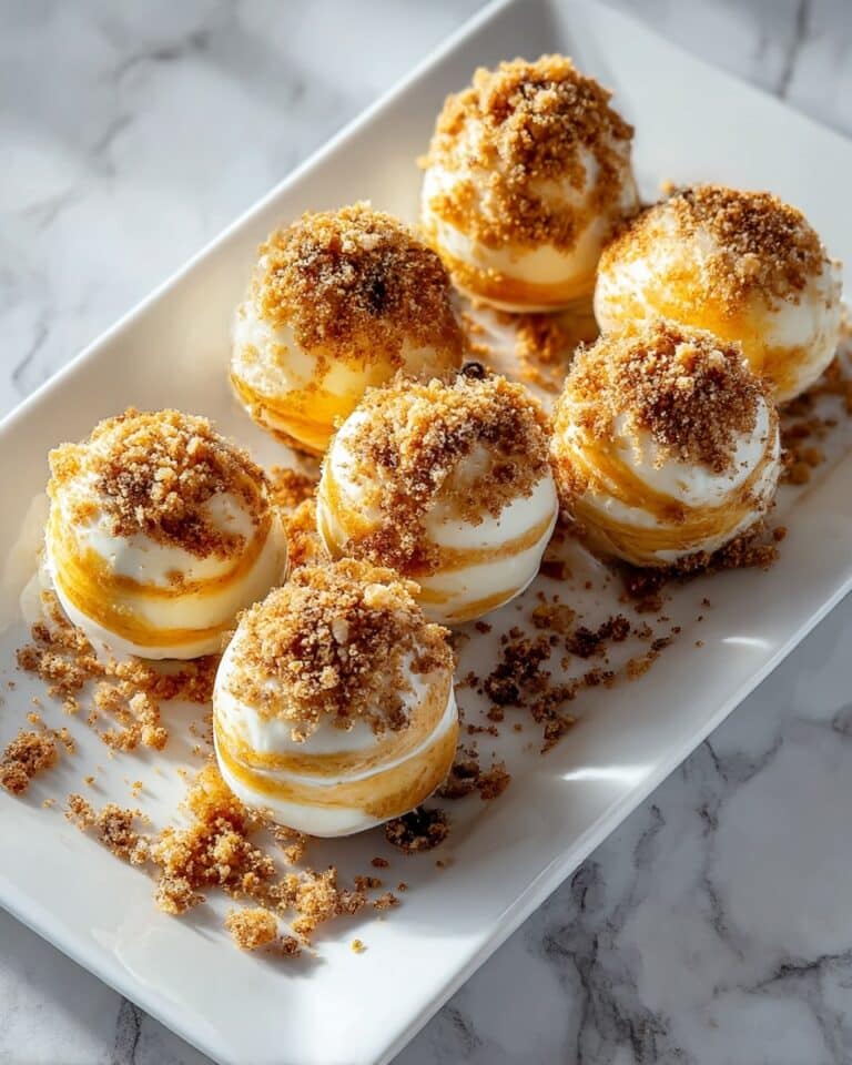 No-Bake Pumpkin Cheesecake Balls Recipe