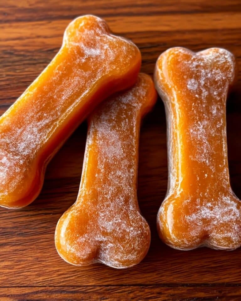 Apple & Carrot Hard Bones for Dogs Recipe