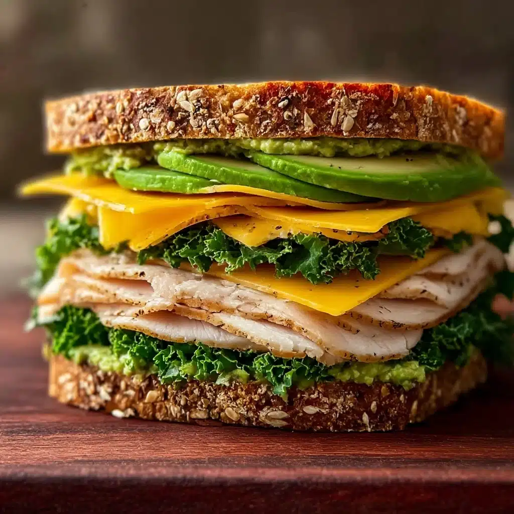 Honey Mustard Turkey Avocado Sandwich Recipe - Recipe Image