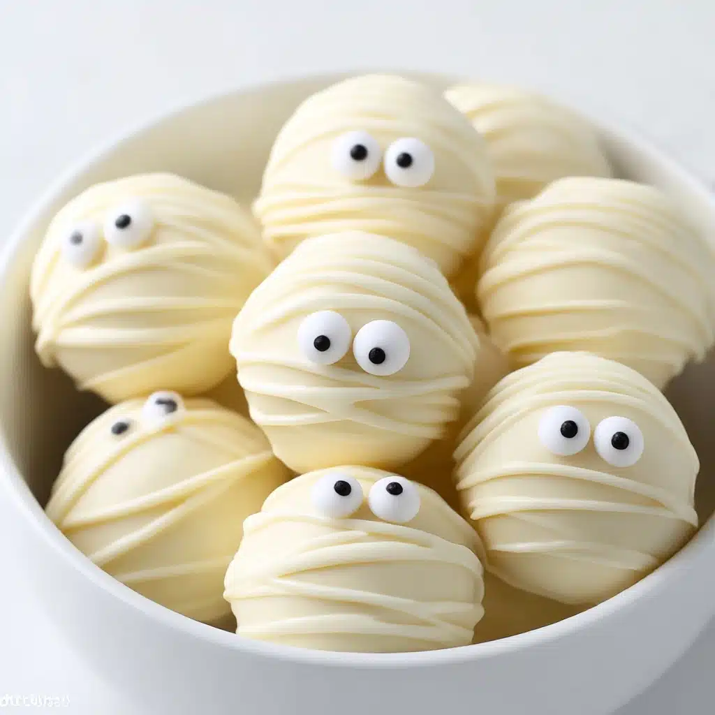 Mummy Oreo Balls Recipe - Recipe Image