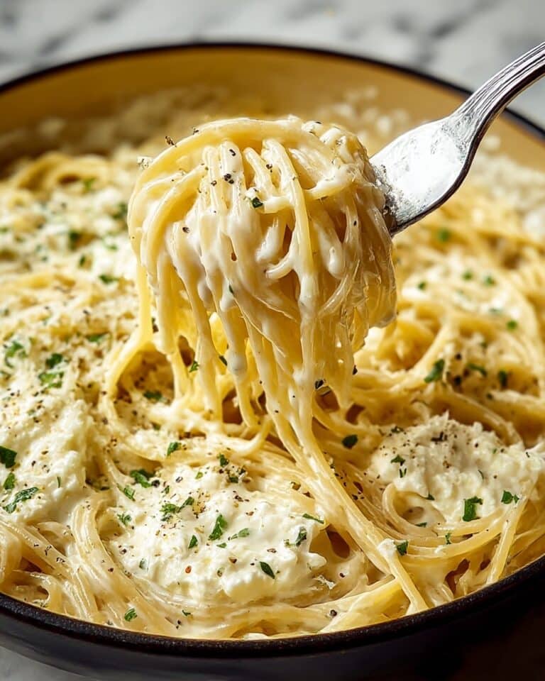Cheesy Garlic Parmesan Spaghetti Recipe