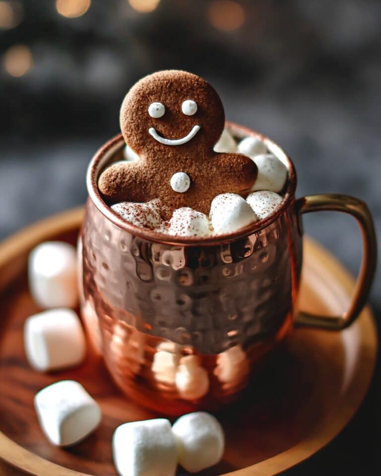 Gingerbread Hot Chocolate Recipe