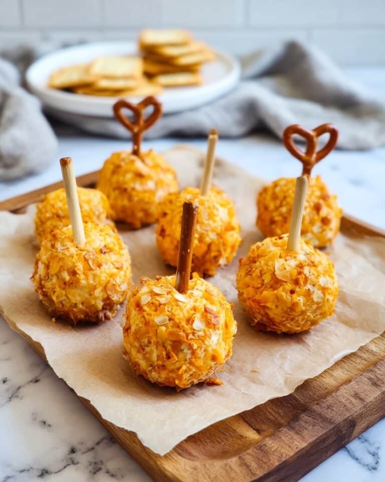 Mini Pumpkin Cheese Balls Recipe