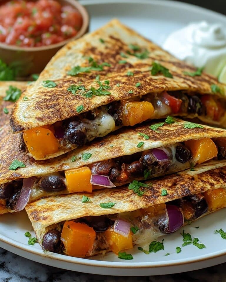 Crispy Black Bean Quesadillas Recipe