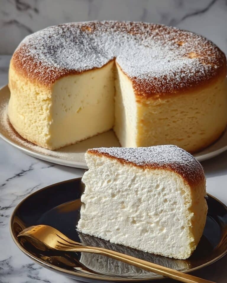 Fluffy Japanese Cheesecake – Light as a Cloud Recipe
