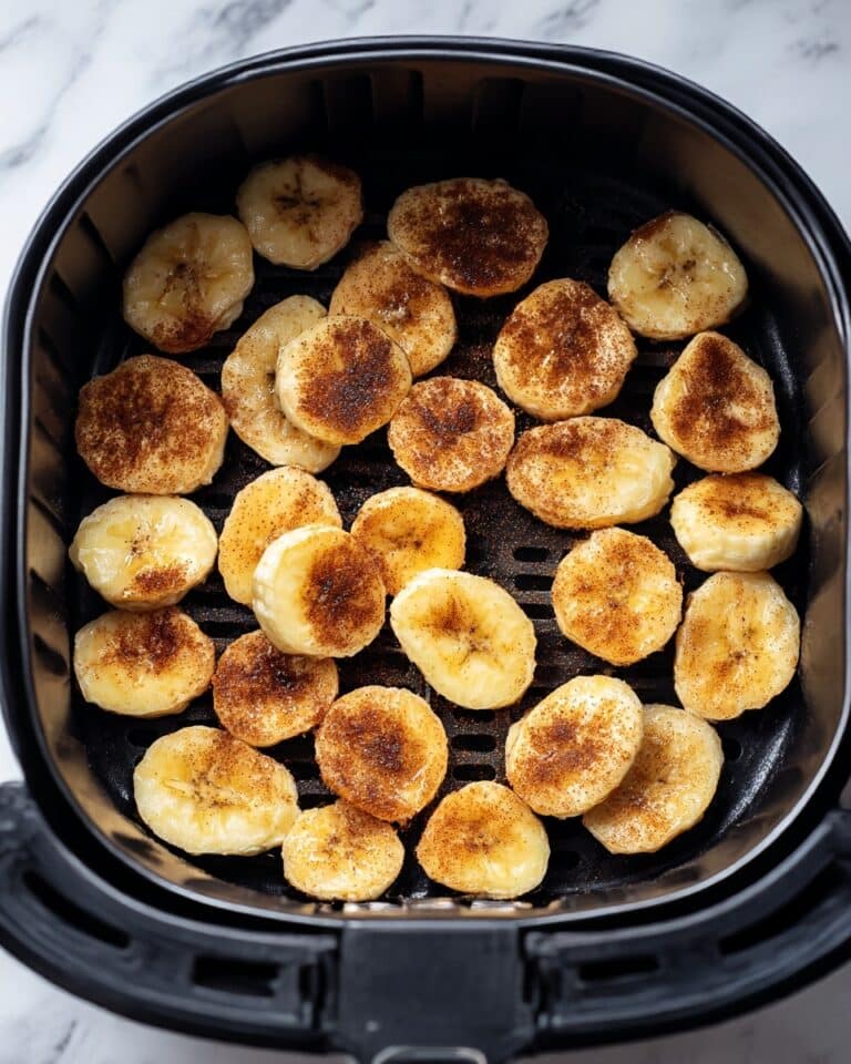 Air Fryer Caramelized Banana Slices Recipe