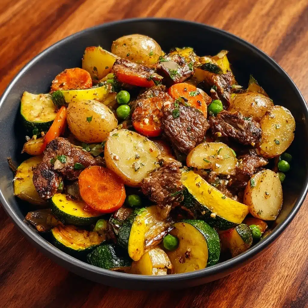 Easy Blackstone Cowboy Stir Fry Dinner Recipe - Recipe Image