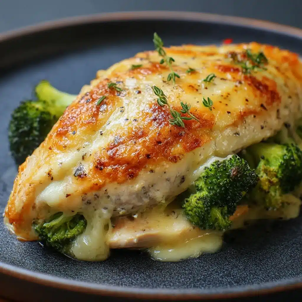 Broccoli Cheese Stuffed Chicken Breast Recipe - Recipe Image