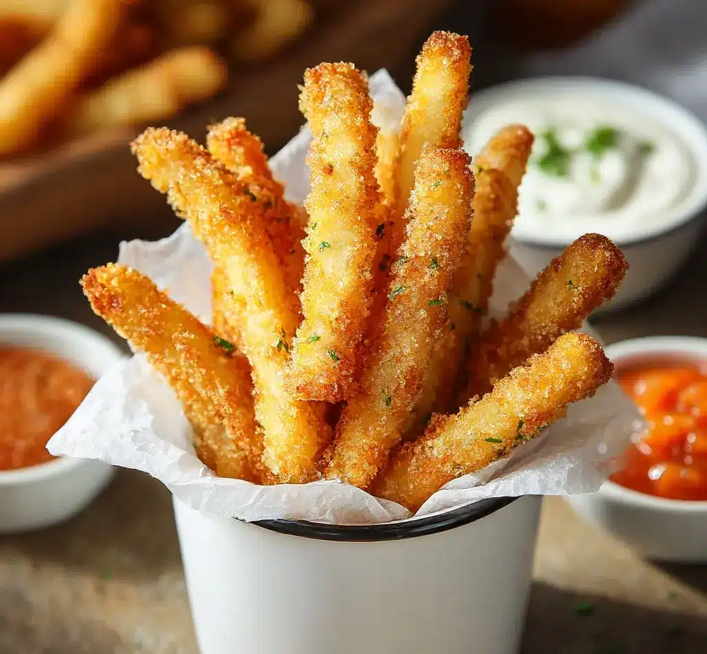 Crispy Mashed Potato Fries Recipe