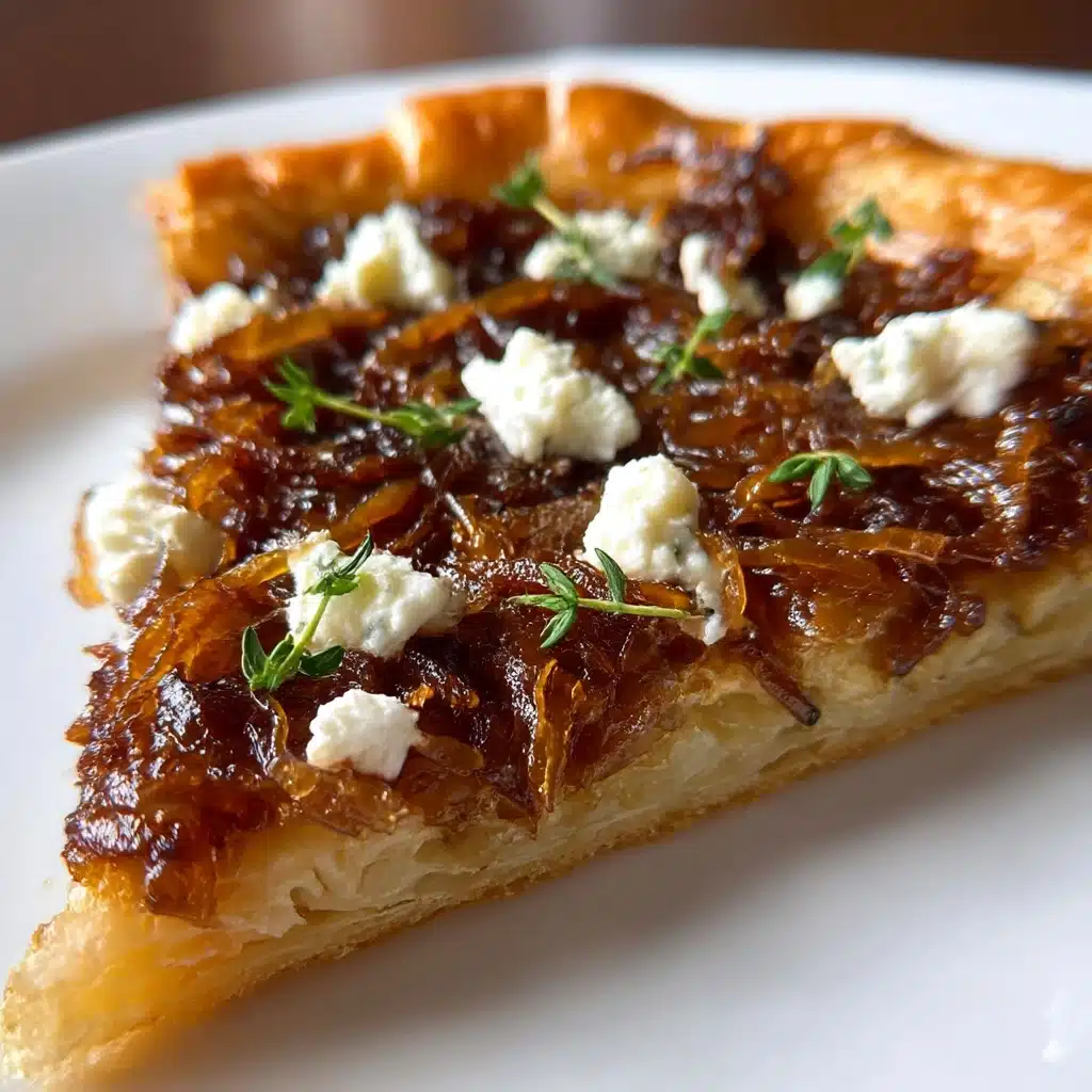 Irresistible Caramelized Onion and Goat Cheese Tarts Recipe - Recipe Image
