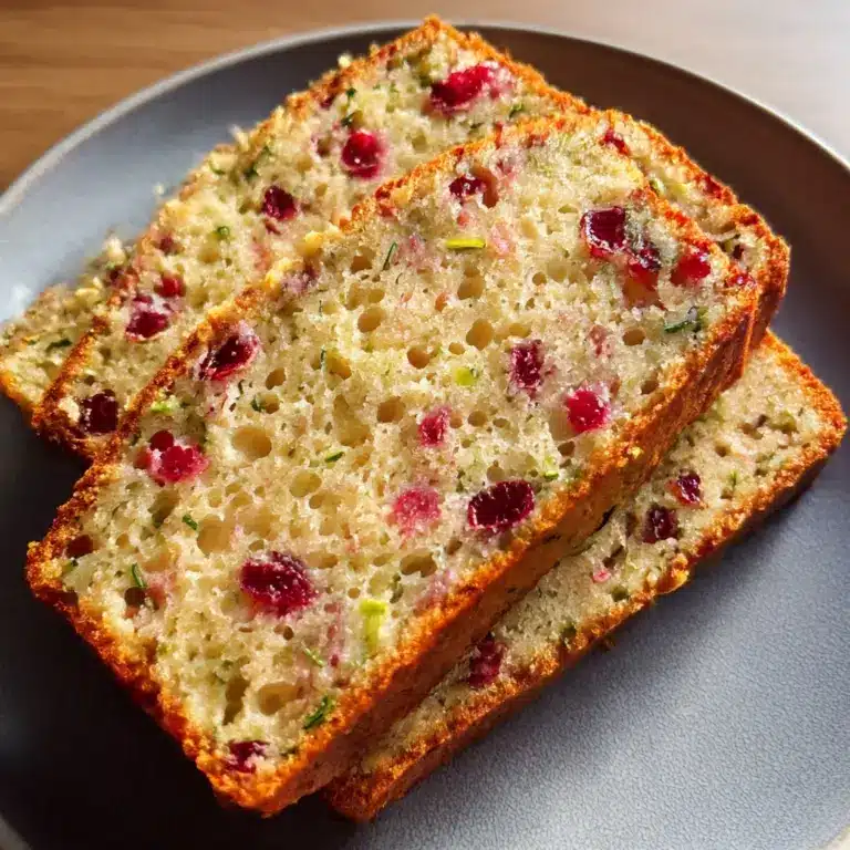 Amazing 1-Loaf Orange Cranberry Zucchini Bread Recipe