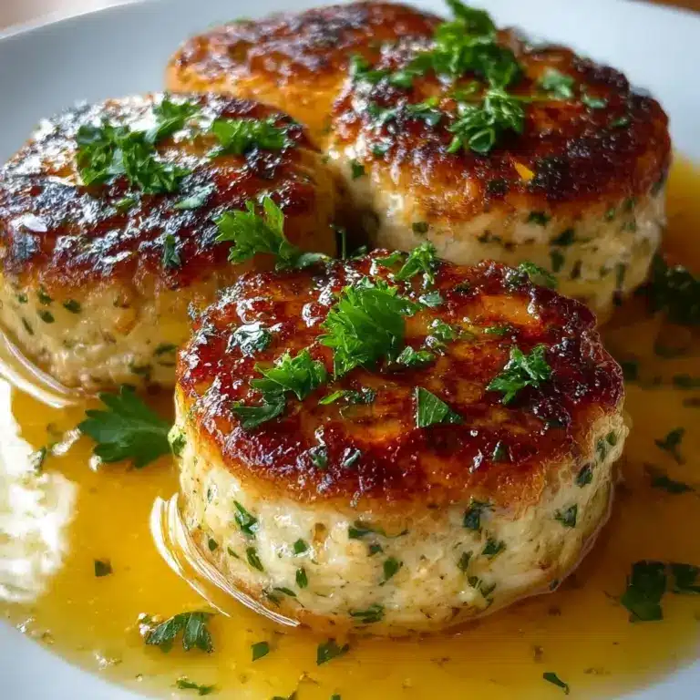 Garlic Parmesan Chicken Meatloaf