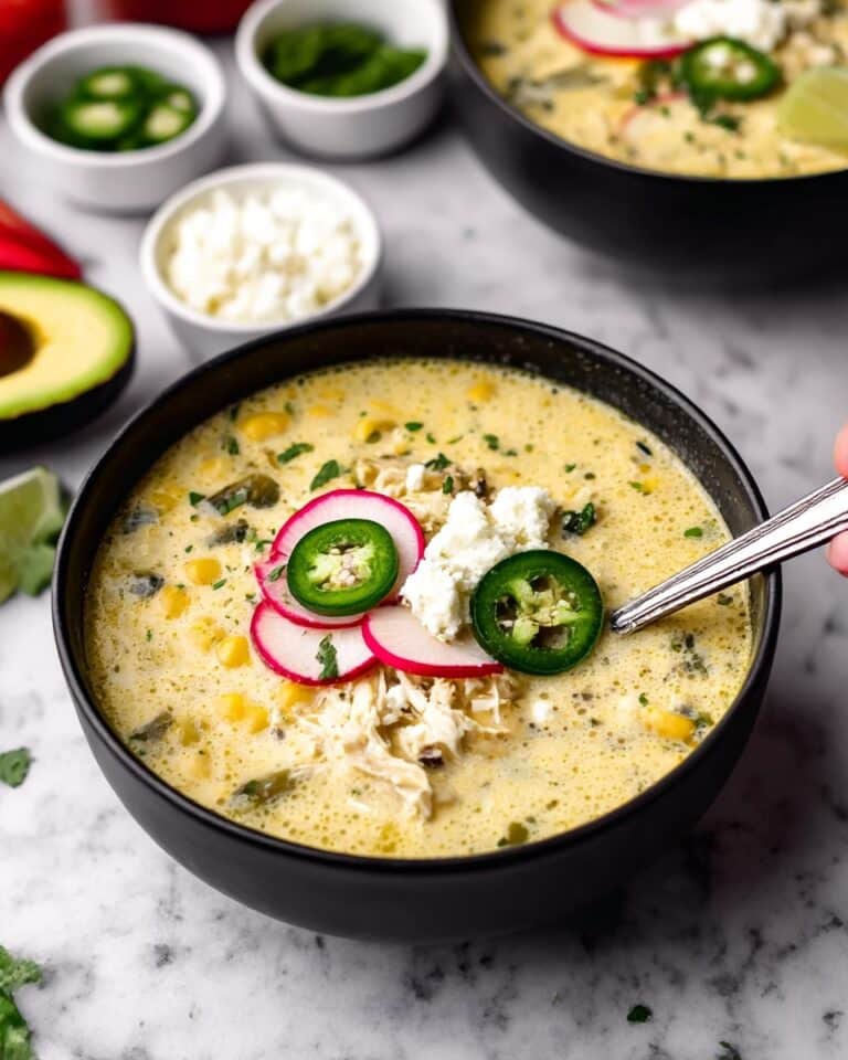 Chicken Poblano Soup Recipe