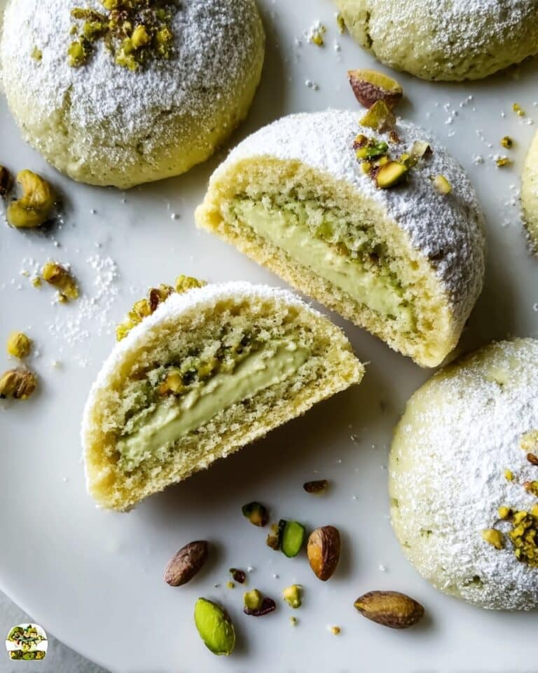 Pistachio Cream Cookies Recipe