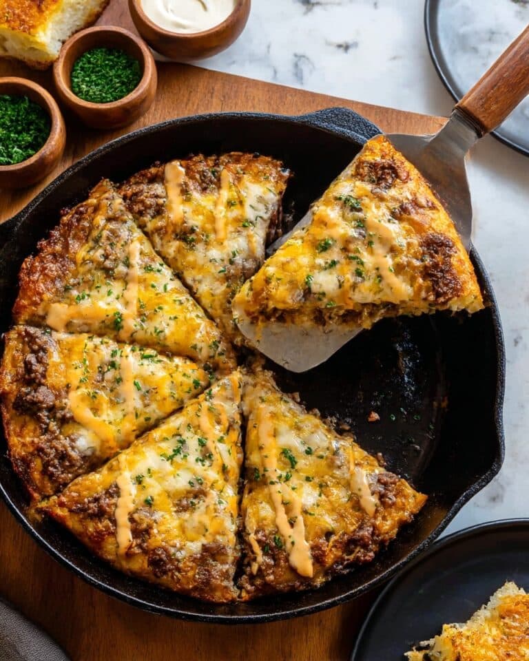 Patty Melt Pizza Recipe