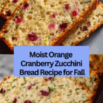 Amazing 1-Loaf Orange Cranberry Zucchini Bread Recipe