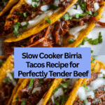 Crock Pot Birria Tacos Recipe
