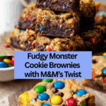 Monster Cookie Fudgy Brownies Recipe