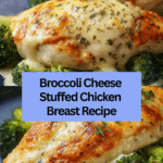Broccoli Cheese Stuffed Chicken Breast Recipe