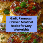 Garlic Parmesan Chicken Meatloaf