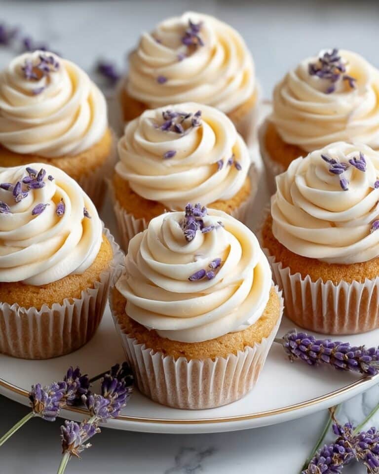 Lavender Honey Cupcakes Recipe