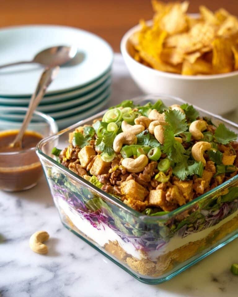 Oriental Chicken Layer Dip Recipe