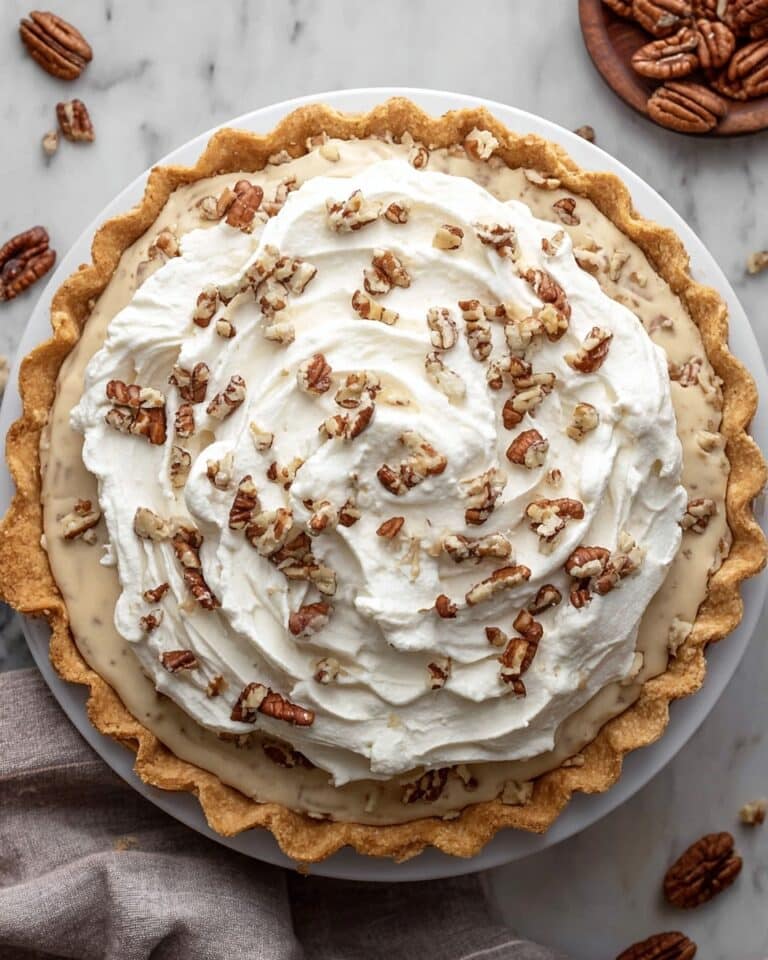 Pecan Cream Pie Recipe
