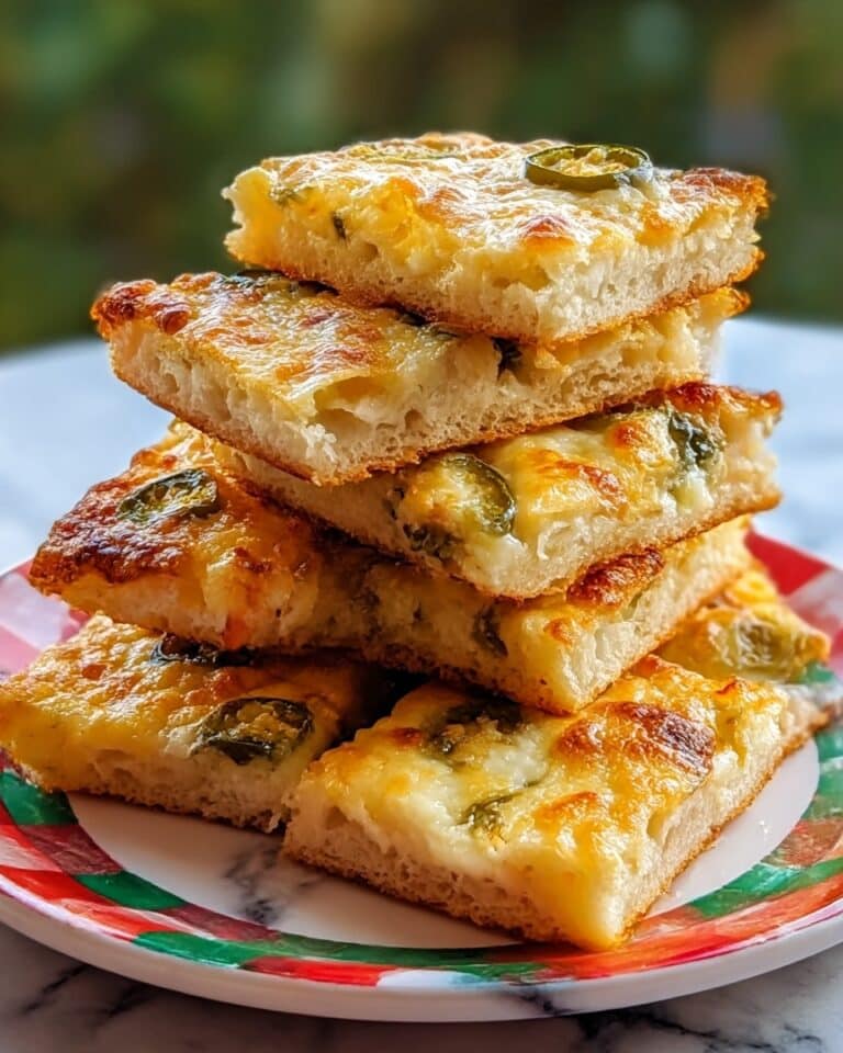 Simple Jalapeño Cheese Squares for a Spicy Treat Recipe