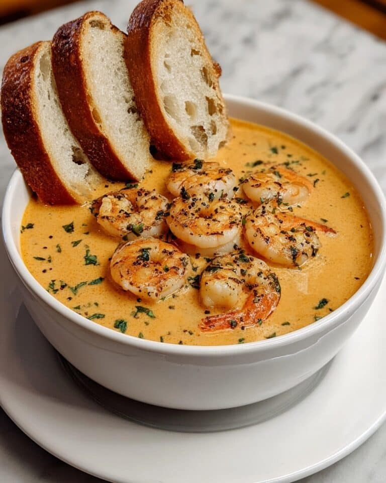 Creamy Crab and Shrimp Seafood Bisque – A Rich, Luxurious Comfort Bowl Recipe