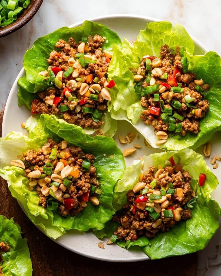 Asian Chicken Lettuce Wraps (Better than P.F. Chang’s)! Recipe