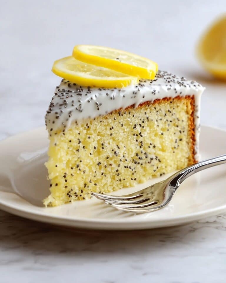 Lemon Poppy Seed Cake Recipe