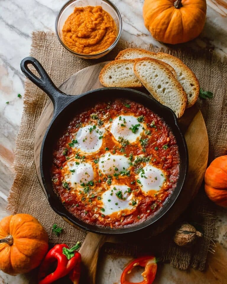 Pumpkin Shakshuka (Baked Eggs in Tomato Stew) Recipe