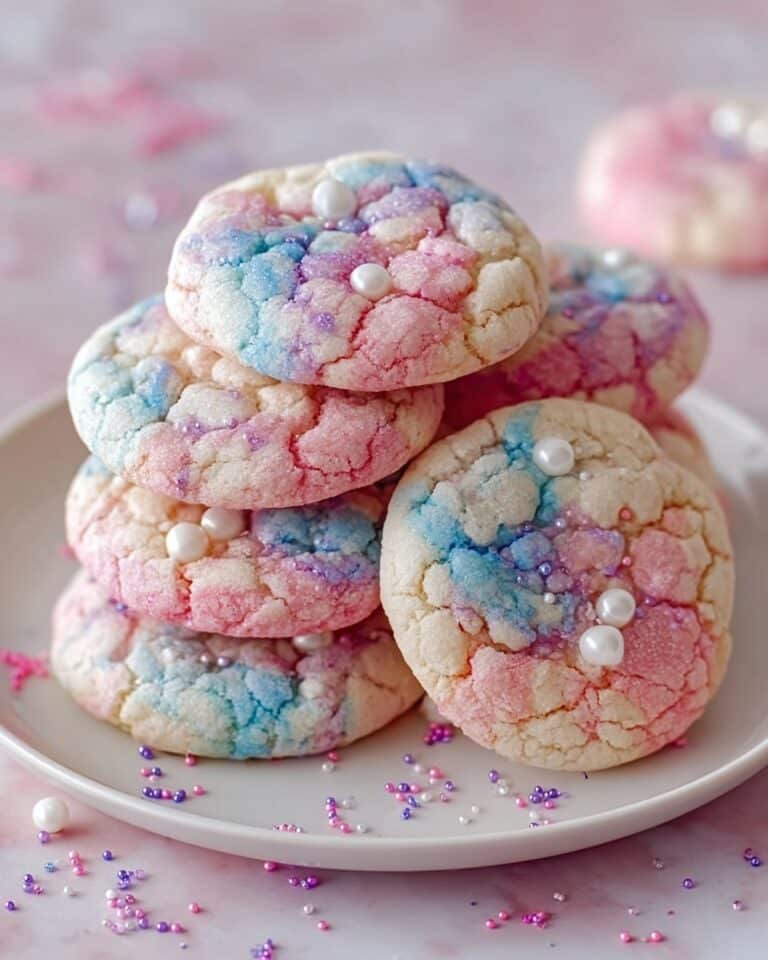 Cotton Candy Cookies Recipe – Fun & Sweet Dessert Recipe
