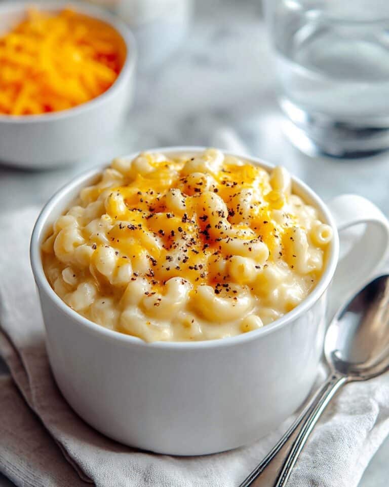 Microwave Mac and Cheese in a Mug Recipe