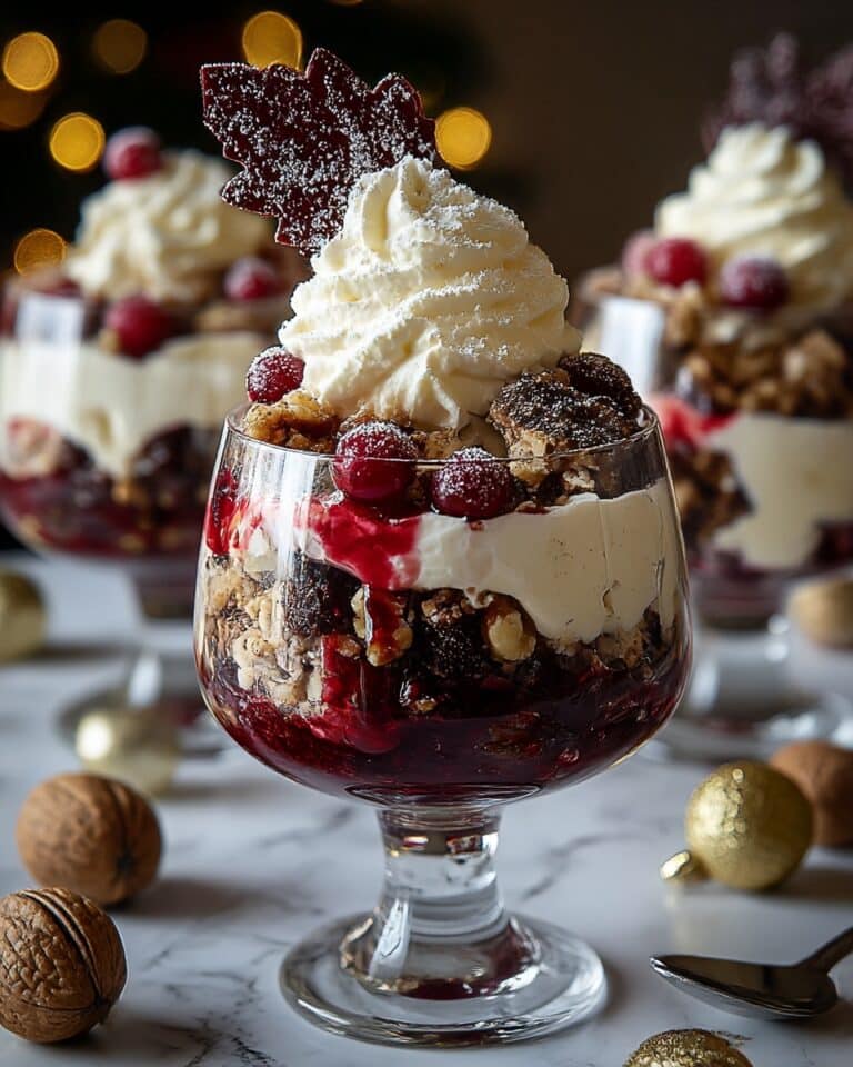 Black Forest Trifle for Christmas Recipe