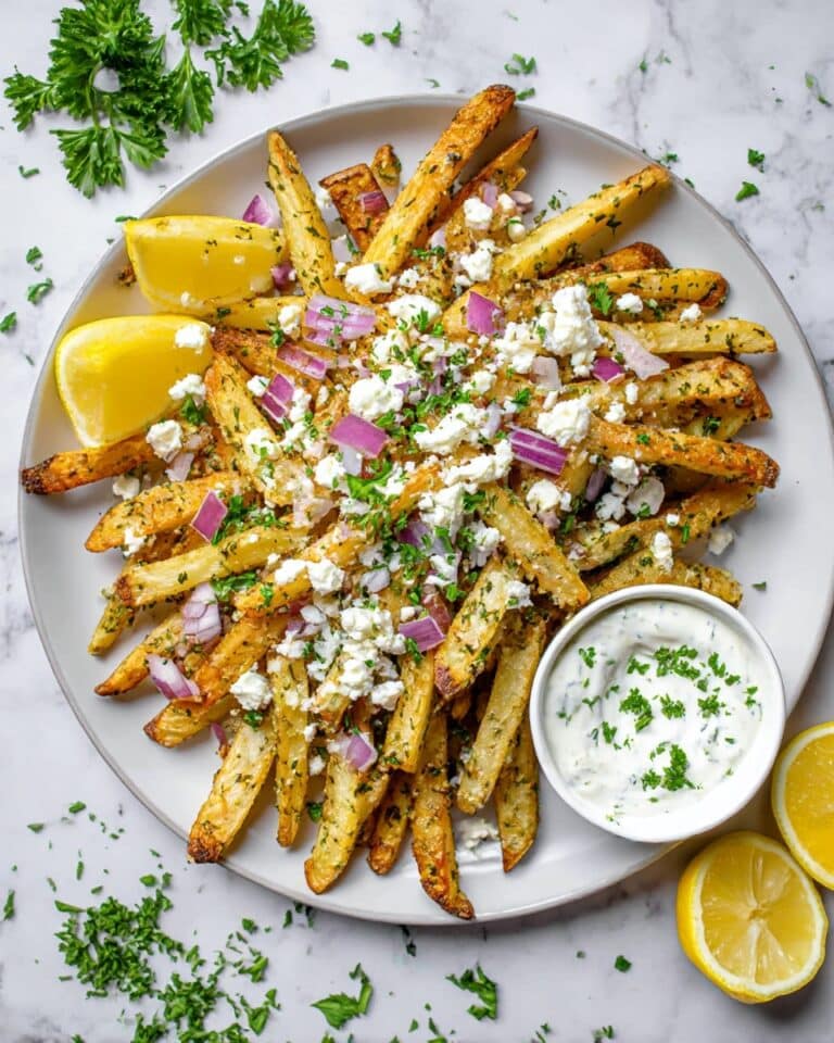 Homemade Greek Fries Recipe
