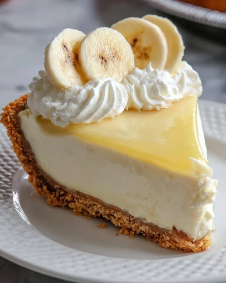 Banana Cream Cheesecake That Melts in Your Mouth Recipe