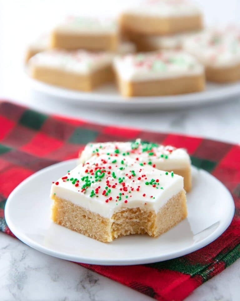 Keto Sugar Cookie Bars Recipe