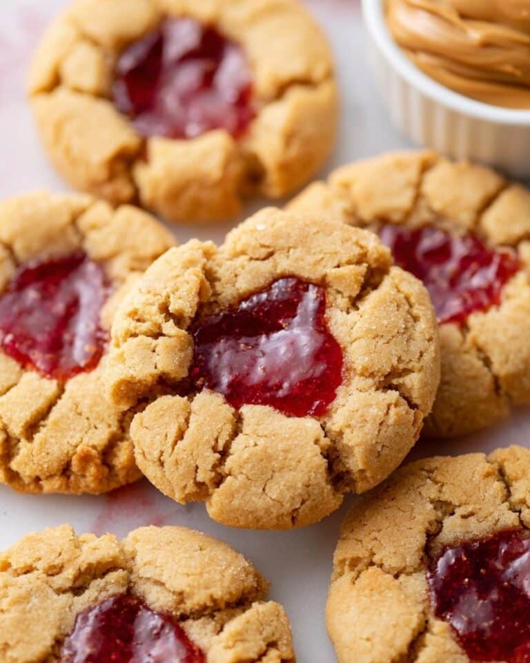 Peanut Butter & Jelly Cookies Recipe