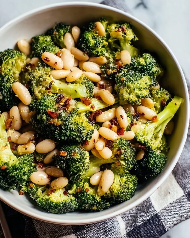 Roasted Broccoli and White Beans Recipe