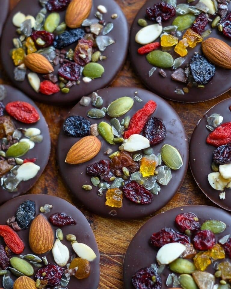 Dark Chocolate Mendiants Recipe