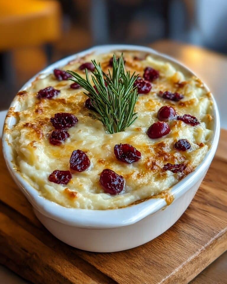 Warm Cranberry-White Cheddar Holiday Dip Recipe