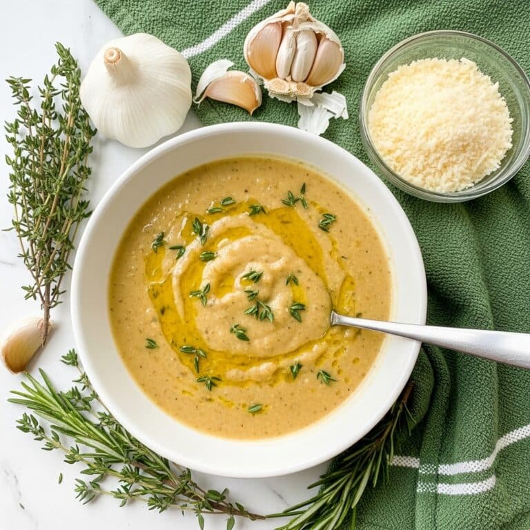 Garlic Parmesan Cheese Sauce Recipe