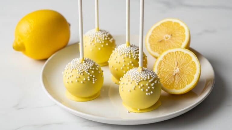Lemon Cake Pops Recipe