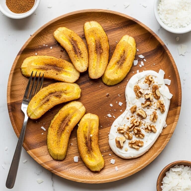Air Fryer Bananas with Cinnamon and Coconut Sugar Recipe