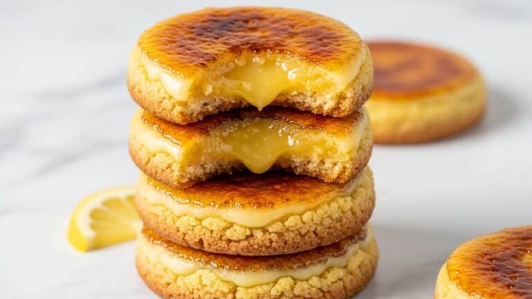 Ultimate Luscious Lemon Curd Crème Brûlée Cookies Recipe